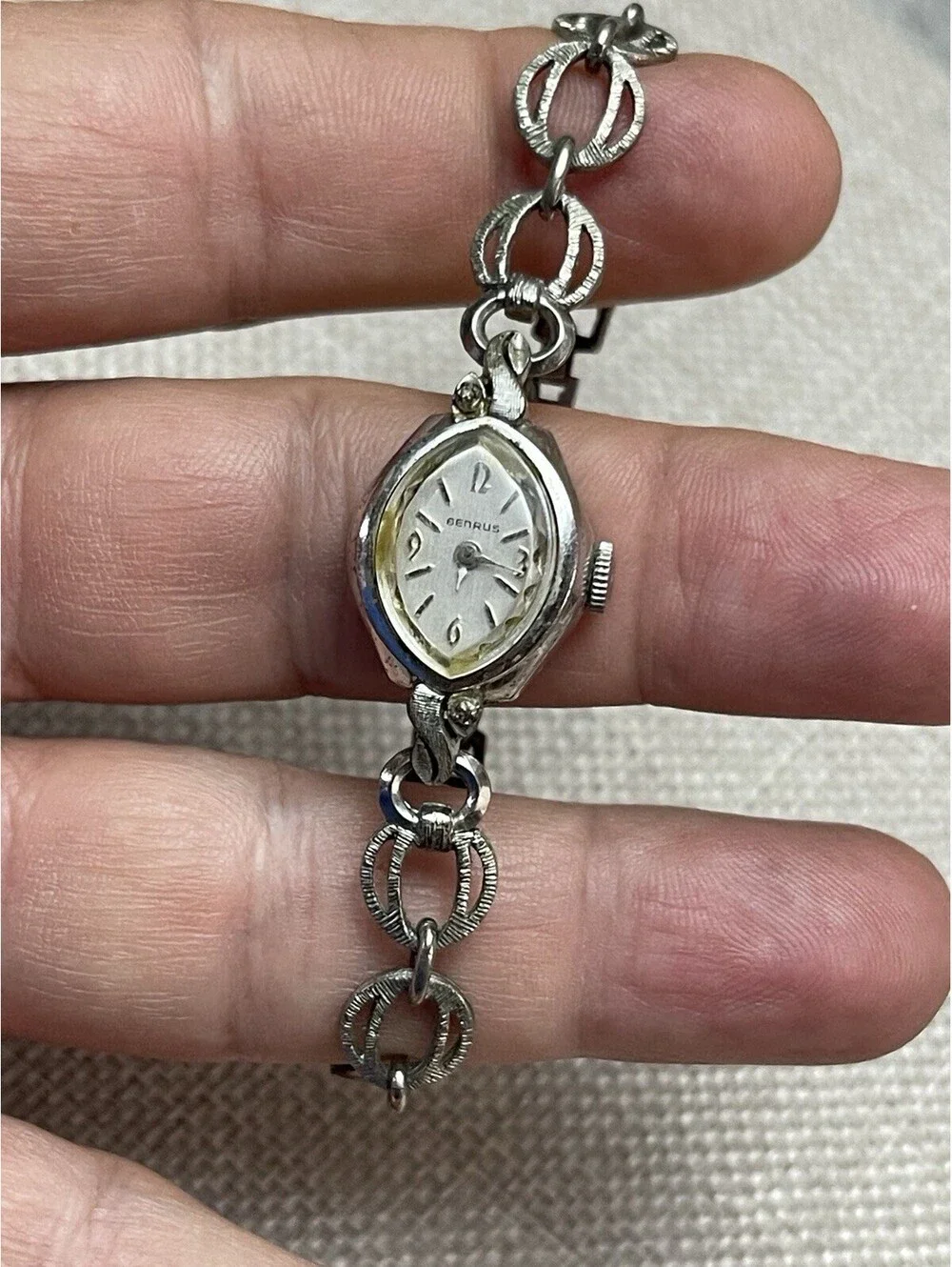 VTG Benrus 1960's Ladies Wrist Watch Wind Up 1/20 10k Band